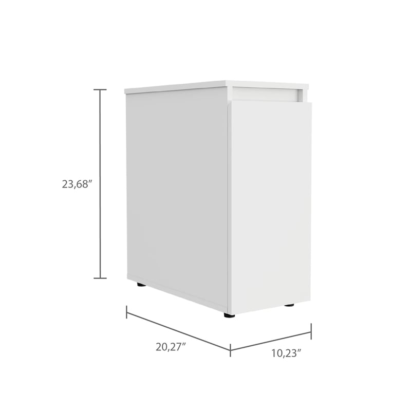 Boahaus Brooks Linen Cabinet (White)