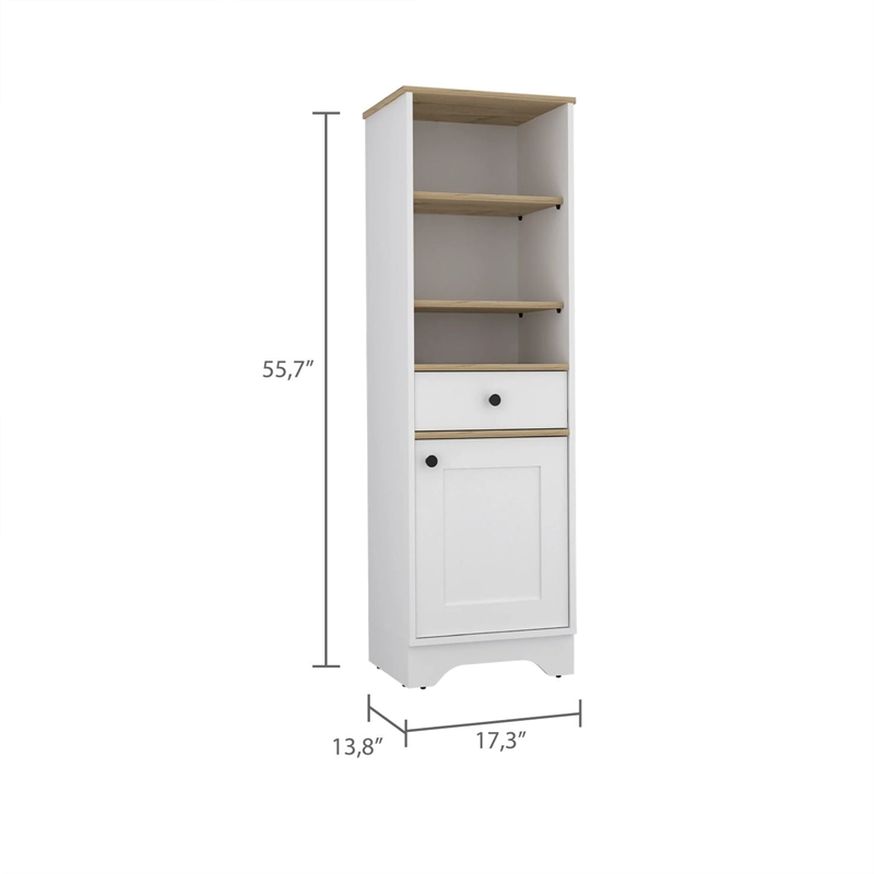 Boahaus Dauphin Tall Linen Cabinet (Multi-color)