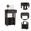 Boahaus Stanley Bar Cart (Carbon Espresso)