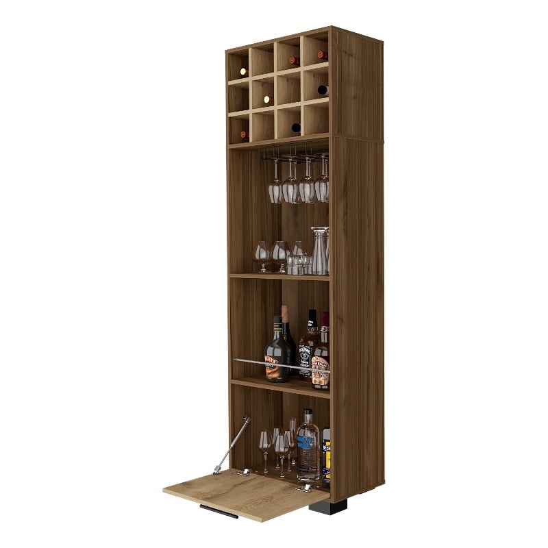 Boahaus Jamestown Bar Cabinet (Mahagony/Macadamia)