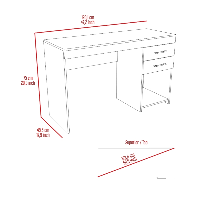 Boahaus Zunyi Desk (Black)
