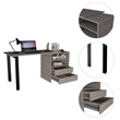 Boahaus Karachi Desk (Gray)