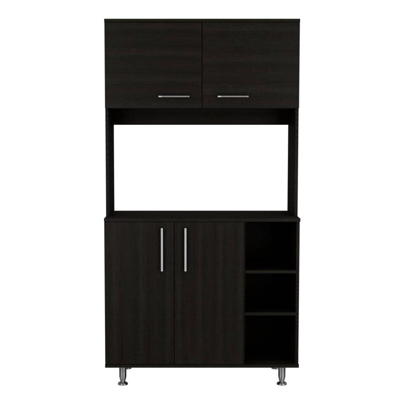 Boahaus Rouen Pantry (Black Wengue)