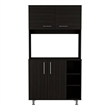 Boahaus Rouen Pantry (Black Wengue)