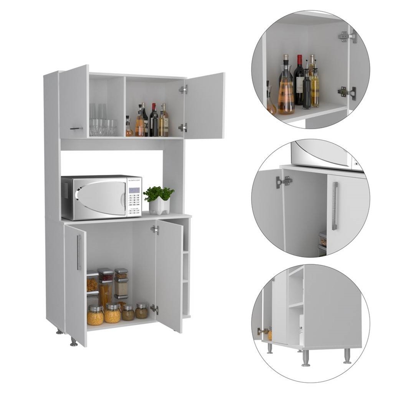 Boahaus Rouen Pantry (White)