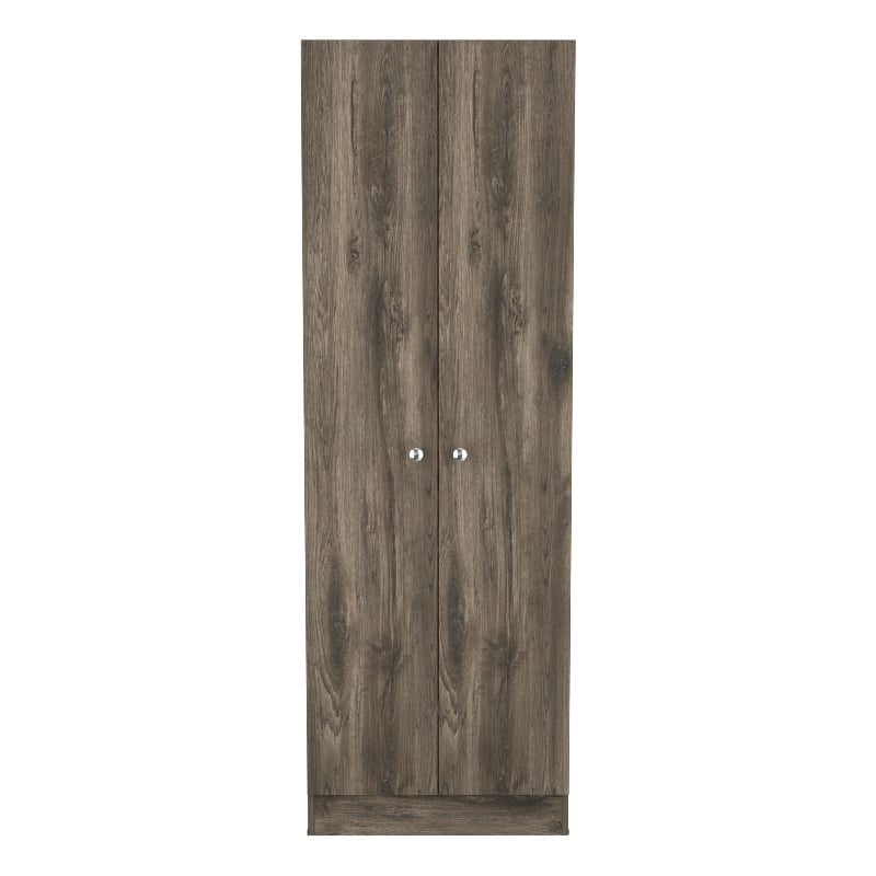 Boahaus Cayenne Storage Cabinet (Dark Brown / Black Wengue)