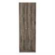 Boahaus Cayenne Storage Cabinet (Dark Brown / Black Wengue)