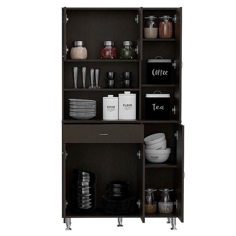 Boahaus Orange Pantry (Black Wengue)