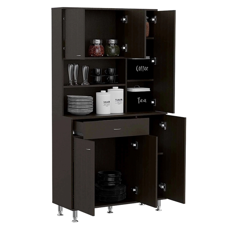 Boahaus Orange Pantry (Black Wengue)