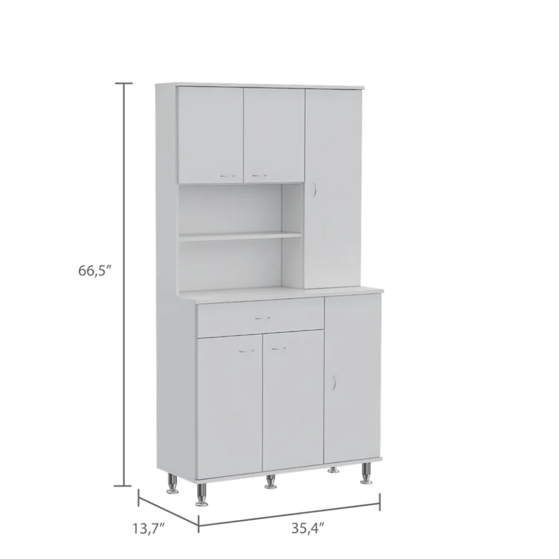 Boahaus Orange Pantry (White)