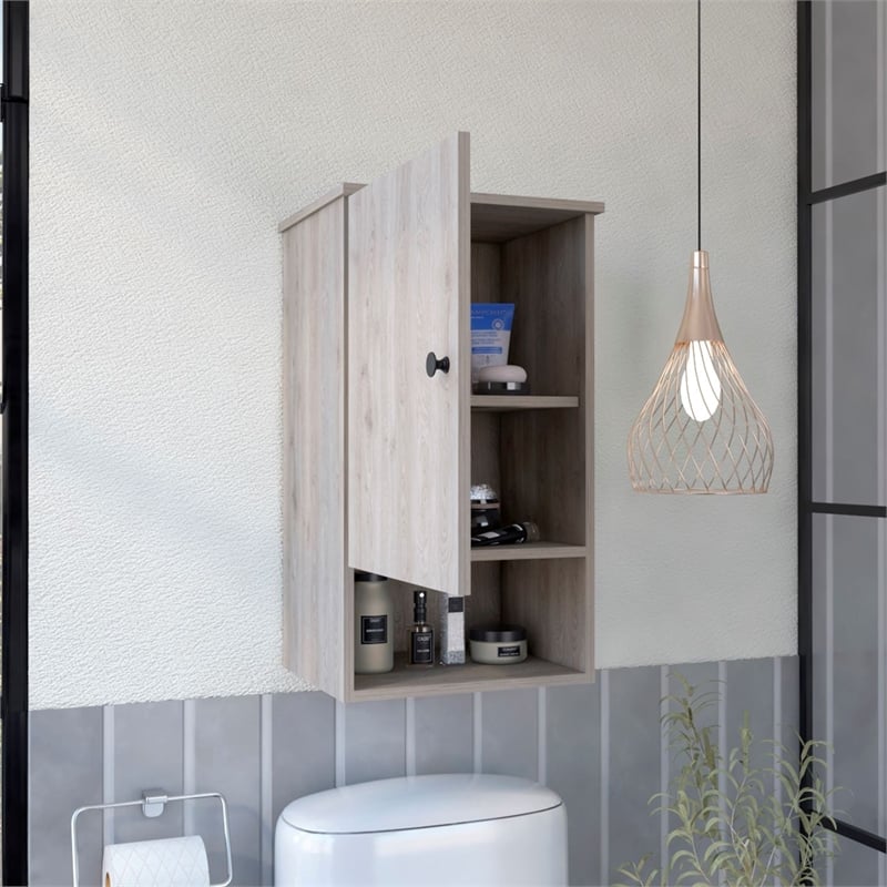 Boahaus Almada Medicine Cabinet  (Gray)