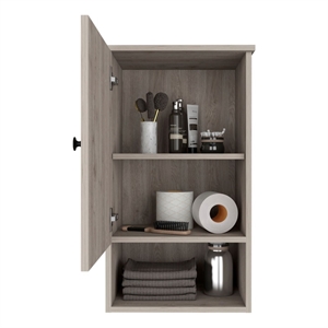Boahaus Almada Medicine Cabinet  (Gray)