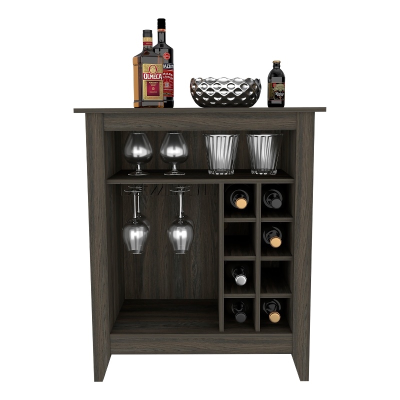 Boahaus Gibraltar Bar Cabinet (Carbon Espresso)