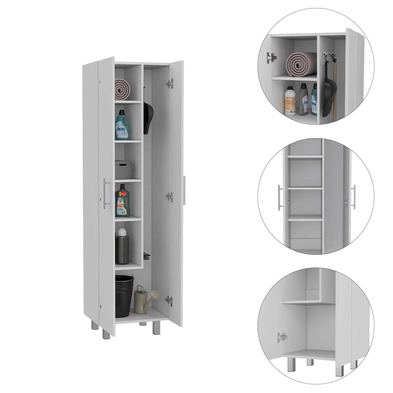 Boahaus Colombes Pantry (White)