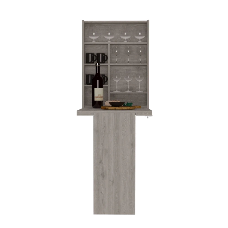 Boahaus Strasbourg Kitchen Foldable Stand (Light Gray)