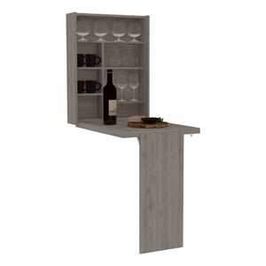 Boahaus Strasbourg Kitchen Foldable Stand (Light Gray)