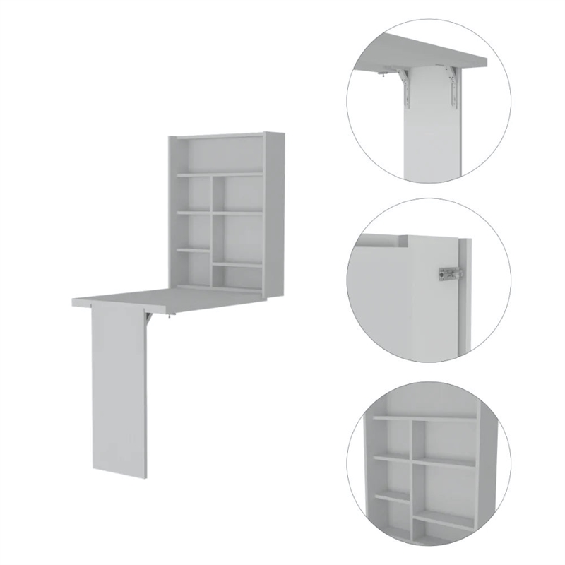 Boahaus Strasbourg Kitchen Foldable Stand (White)
