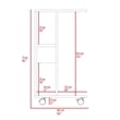 Boahaus Commarque Tray Table (Black Wengue)