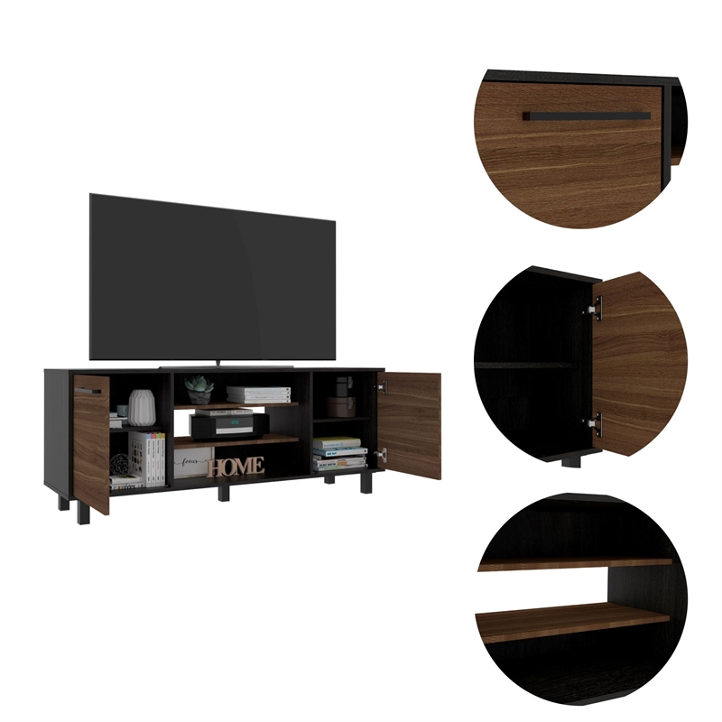 Boahaus Los Angeles  Tv Stand (Carbon Espresso)