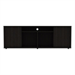 Boahaus Long Beach Tv Stand (Black Wengue)