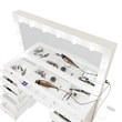 Boahaus Orla EXTRA LARGE Vanity Desk White 11 Drawers Basic Knobs