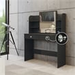 Boahaus Cixi Vanity Desk (Black)