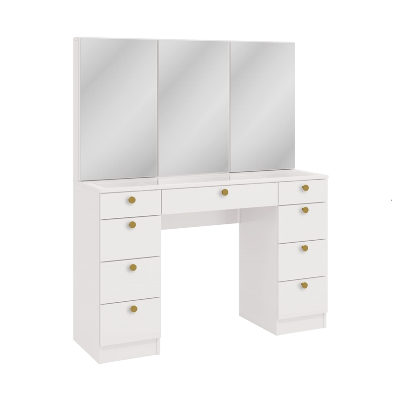 Boahaus Lily Vanity Desk (White)