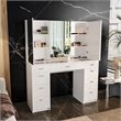 Boahaus Lily Vanity Desk (White)