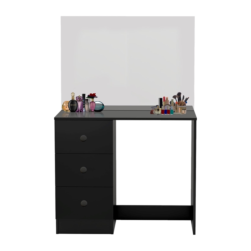 Boahaus Kira Vanity Desk (Black)