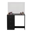 Boahaus Kira Vanity Desk (Black)