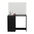 Boahaus Amelia Vanity Desk (Black)