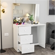 Boahaus Kira Vanity Desk (White)