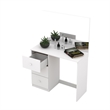 Boahaus Kira Vanity Desk (White)
