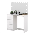 Boahaus Amelia Vanity Desk (White)