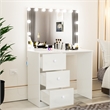 Boahaus Amelia Vanity Desk (White)