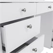 Boahaus Orla Vanity Desk (Crystal Knobs)
