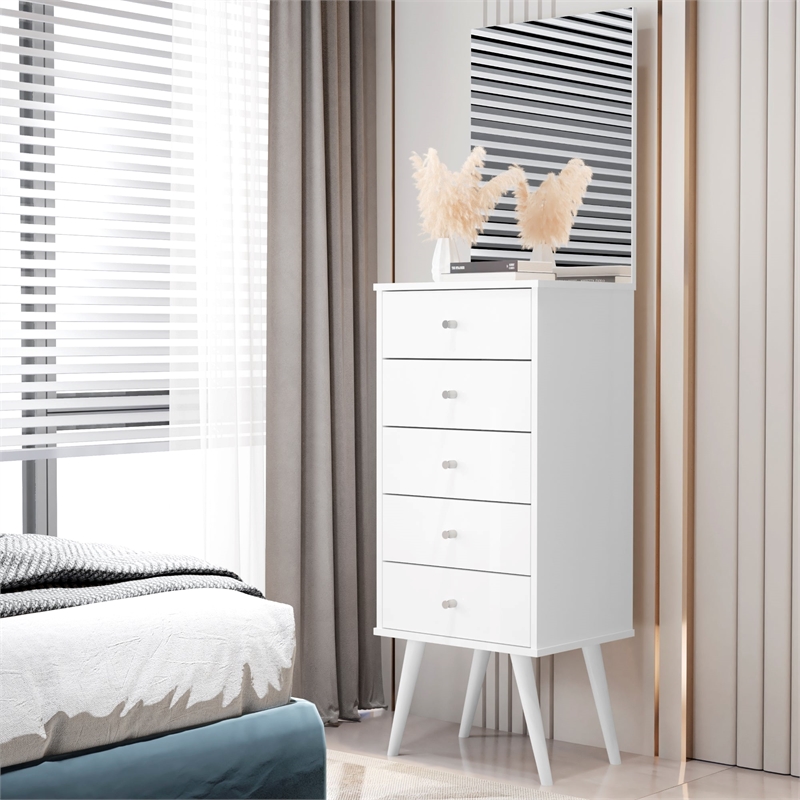 Boahaus Irene Dresser Chest (White)