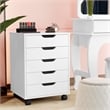 Boahaus Ebadi 5-Drawer Chest (White)