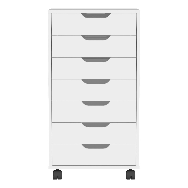 Boahaus Angelique 7-Drawer Chest (White)