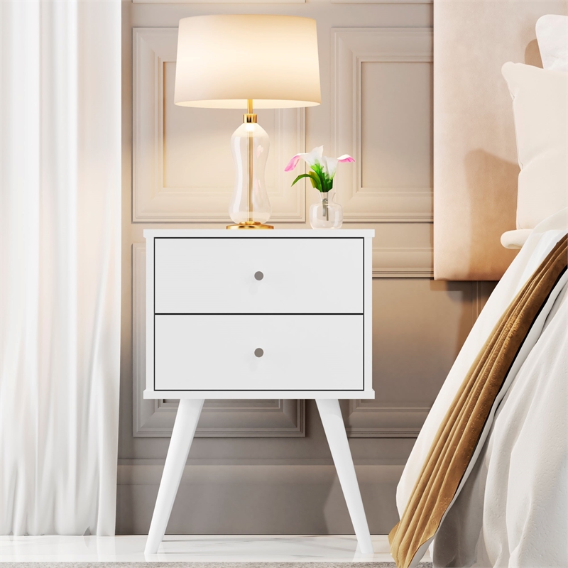 Boahaus Arona Nightstand (White)