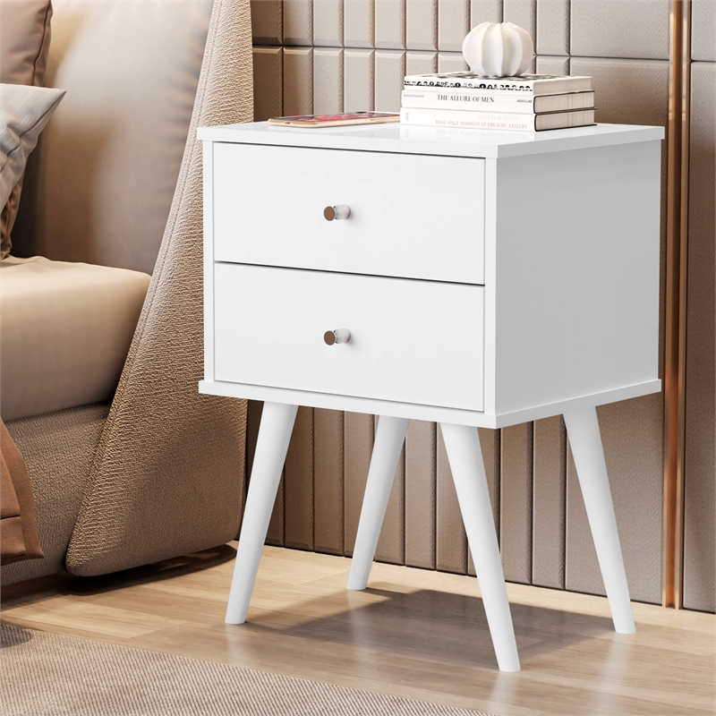 Boahaus Arona Nightstand (White)