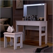 Boahaus Emma Lighted Vanity (White)