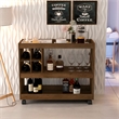 Boahaus Swansea Bar Cart (Dark Brown)