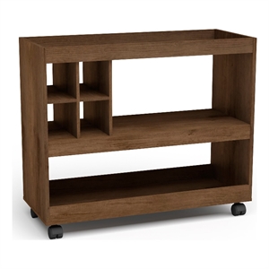 Boahaus Swansea Bar Cart (Dark Brown)