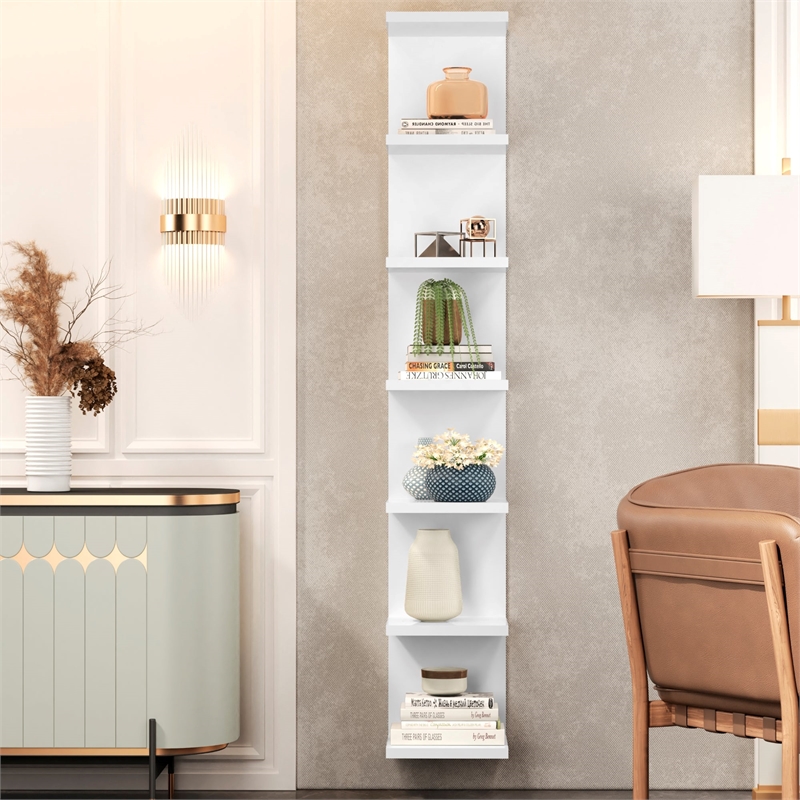 Boahaus Boden Wall Shelf Unit (White)