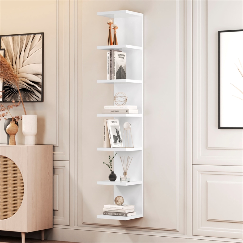 Boahaus Boden Wall Shelf Unit (White)