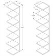 Boahaus Boden Wall Shelf Unit (White)