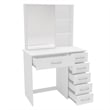 Boahaus Spes Makeup Vanity Table (White)