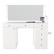 Boahaus Jezebel Vanity Makeup Desk (Crystal Knobs)