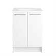 Boahaus Antheia White Modern Bathroom Vanity
